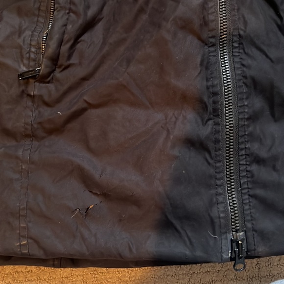 Babaton Harrison faux-fur parka in Navy blue , size S - Picture 8 of 8